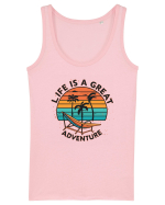 Life Is A Great Adventure Retro Sunset Maiou Damă Dreamer