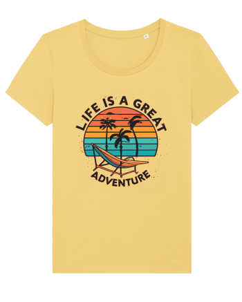 Life Is A Great Adventure Retro Sunset Jojoba