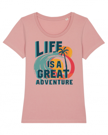 Life Is A Great Adventure Summer Canyon Pink