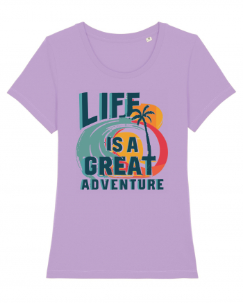 Life Is A Great Adventure Summer Lavender Dawn
