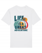Life Is A Great Adventure Summer Tricou mânecă scurtă Unisex Rocker