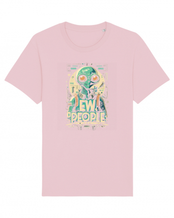 Ew People Alien Steampunk Style Cotton Pink