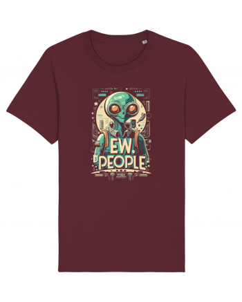 Ew People Alien Steampunk Style Burgundy