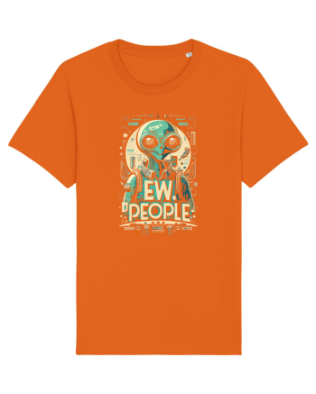 Ew People Alien Steampunk Style Bright Orange