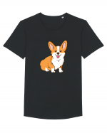 Corgi Tricou mânecă scurtă guler larg Bărbat Skater