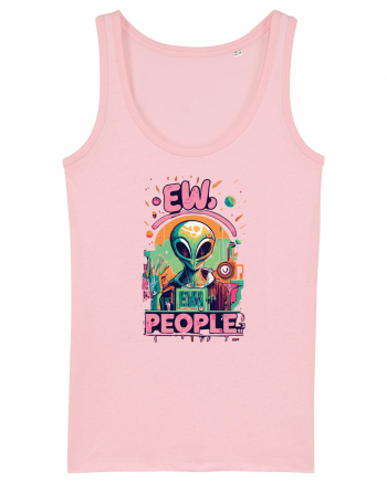 Ew People Graffity Alien Cotton Pink