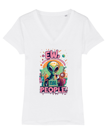 Ew People Graffity Alien White