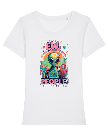 Ew People Graffity Alien White