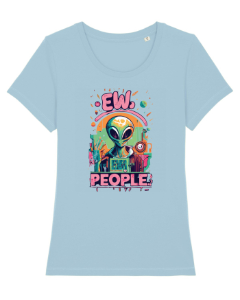 Ew People Graffity Alien Sky Blue
