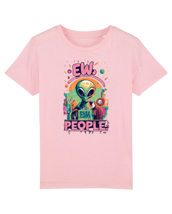 Ew People Graffity Alien Cotton Pink