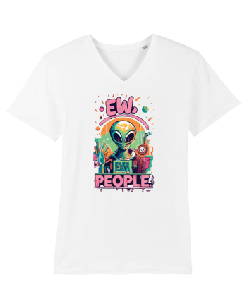 Ew People Graffity Alien White