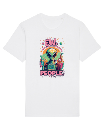 Ew People Graffity Alien White