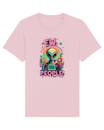 Ew People Graffity Alien Cotton Pink