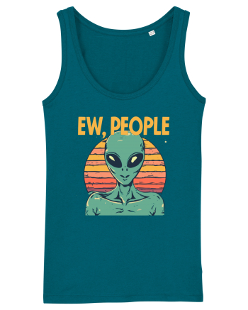 Ew People Retro Sunset Ocean Depth