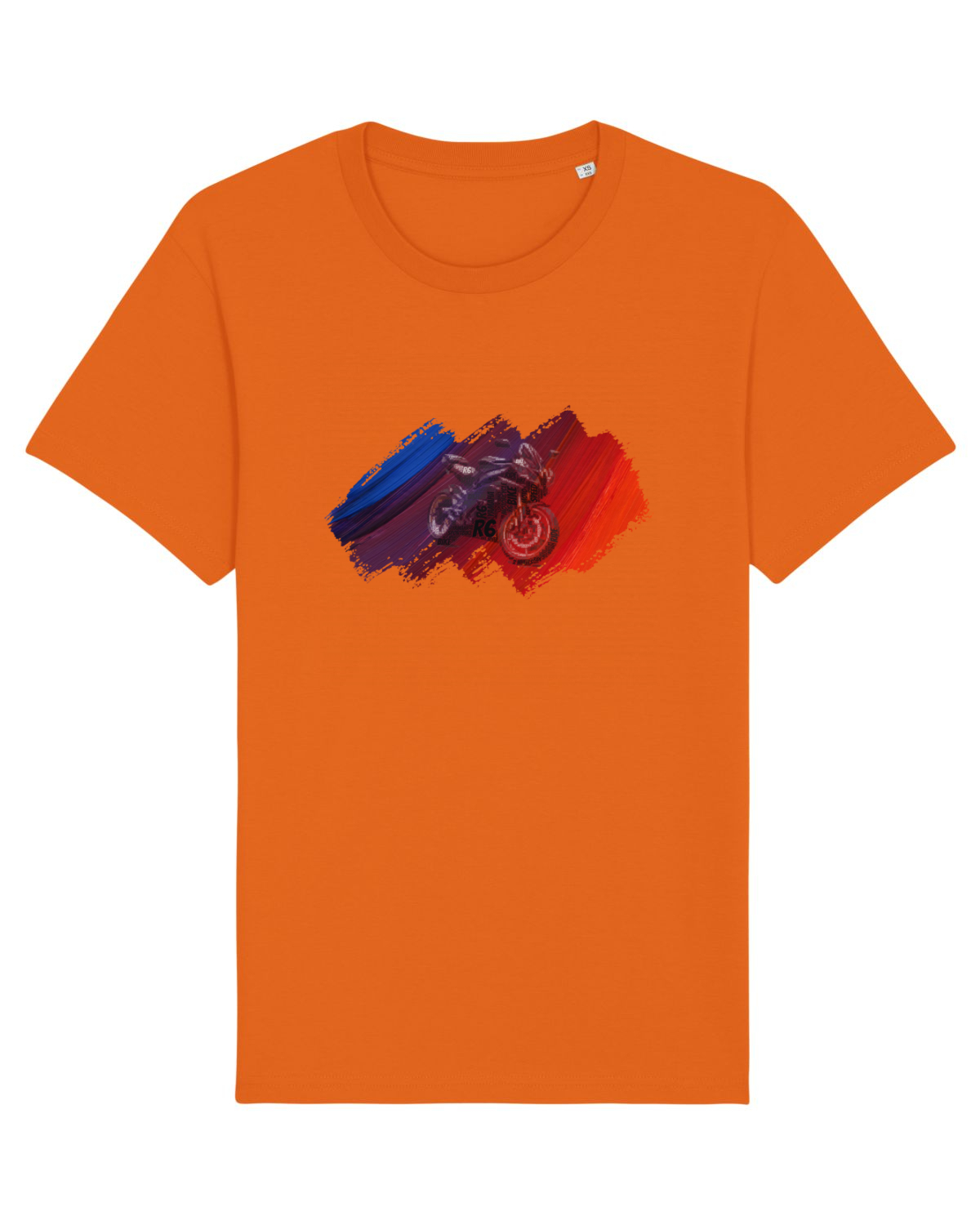 Tricou mânecă scurtă Unisex Rocker Bright Orange