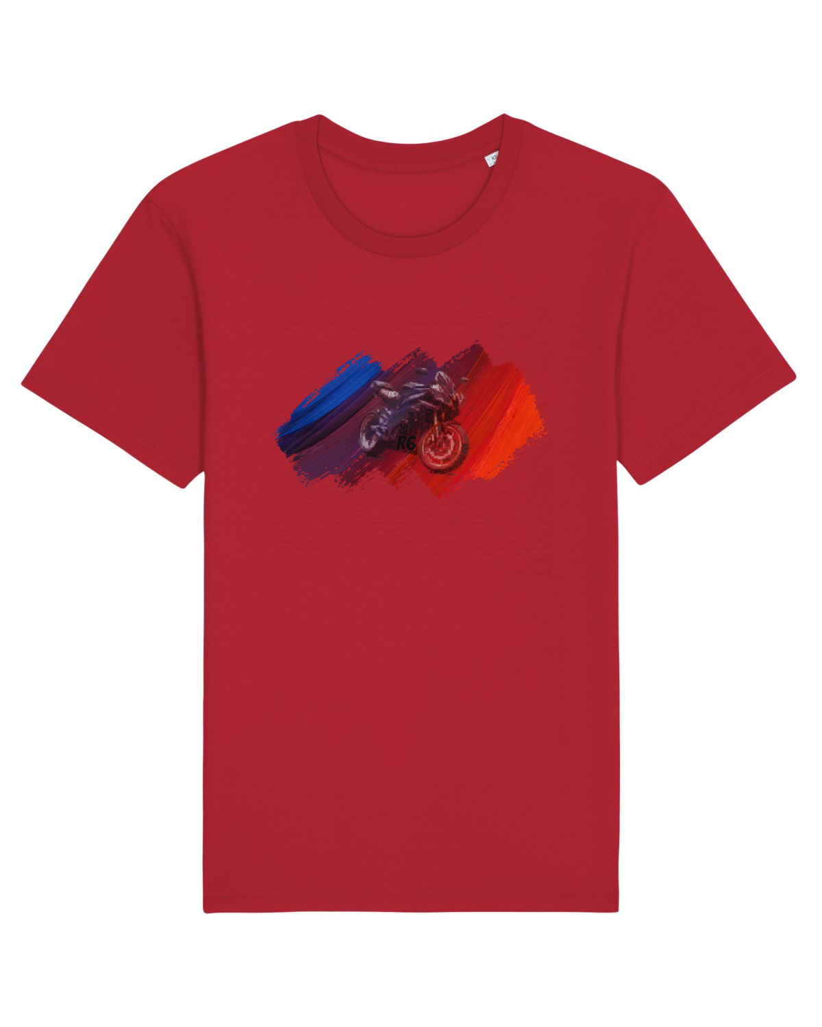 Tricou mânecă scurtă Unisex Rocker Red