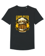 pt iubitorii de bere - Good beer Tricou mânecă scurtă guler larg Bărbat Skater