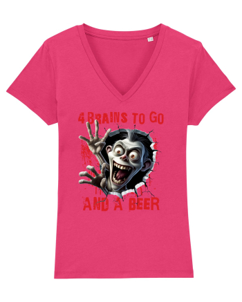 cu desene de Halloween - 4 brains to go and a beer Raspberry