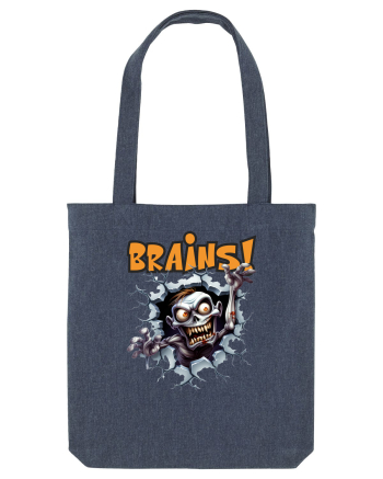 cu desene de Halloween - Brains! Midnight Blue