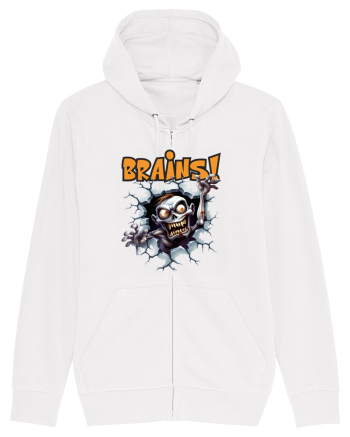 cu desene de Halloween - Brains! White
