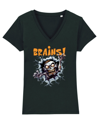 cu desene de Halloween - Brains! Black