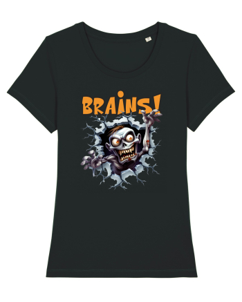 cu desene de Halloween - Brains! Black