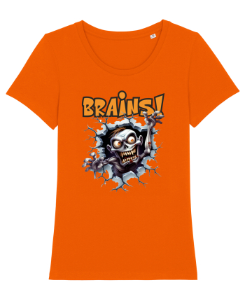cu desene de Halloween - Brains! Bright Orange