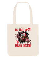 cu desene de Halloween - Do not open - Dead inside Sacoșă textilă