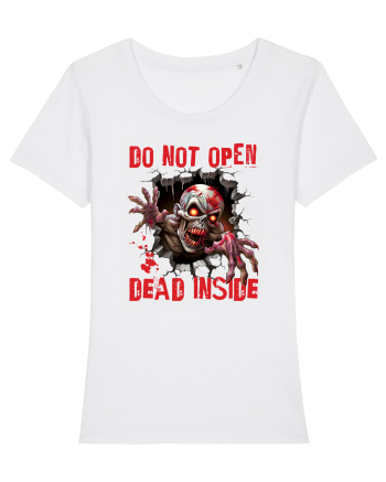 cu desene de Halloween - Do not open - Dead inside White