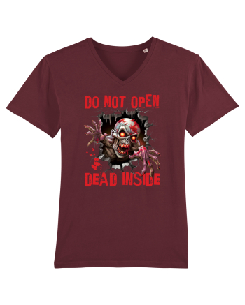 cu desene de Halloween - Do not open - Dead inside Burgundy