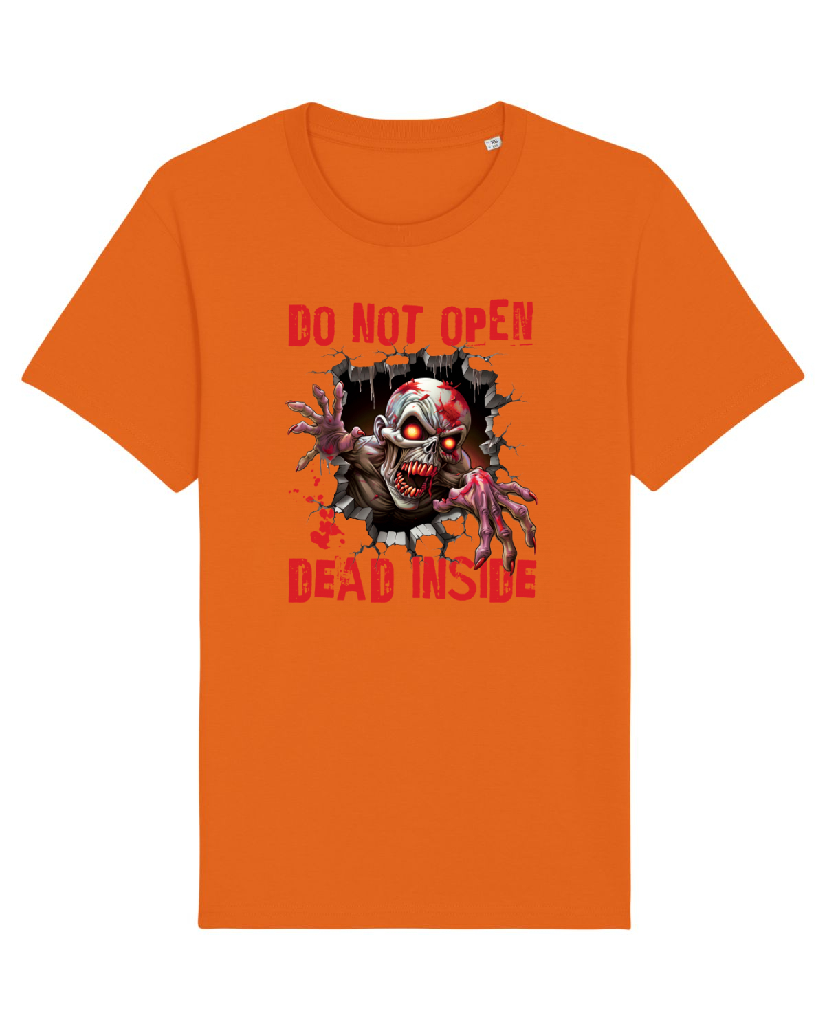 Tricou mânecă scurtă Unisex Rocker Bright Orange