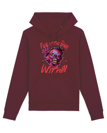 cu desene de Halloween - Fear of the Dark Within Burgundy