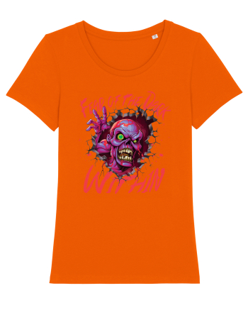 cu desene de Halloween - Fear of the Dark Within Bright Orange