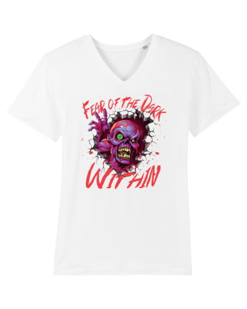 cu desene de Halloween - Fear of the Dark Within White