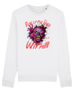 cu desene de Halloween - Fear of the Dark Within Bluză mânecă lungă Unisex Rise