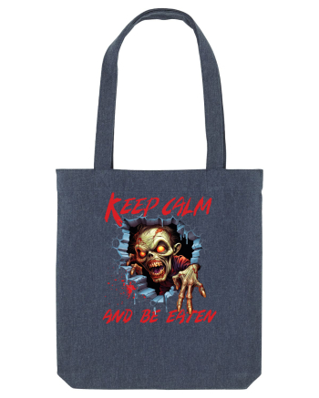 cu desene de Halloween - Keep calm and be eaten Midnight Blue