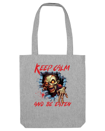 cu desene de Halloween - Keep calm and be eaten Heather Grey