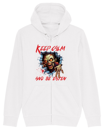 cu desene de Halloween - Keep calm and be eaten White