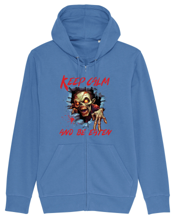 cu desene de Halloween - Keep calm and be eaten Bright Blue