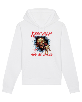 cu desene de Halloween - Keep calm and be eaten White
