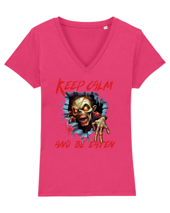 cu desene de Halloween - Keep calm and be eaten Raspberry