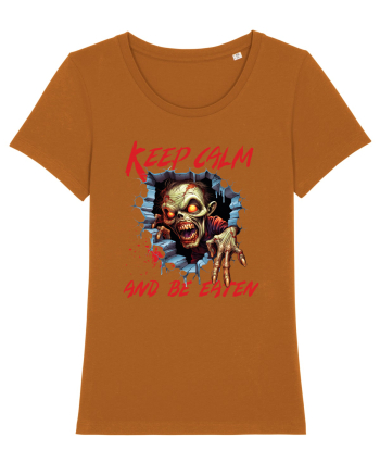 cu desene de Halloween - Keep calm and be eaten Roasted Orange