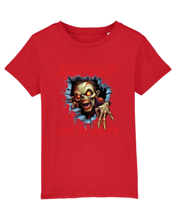 cu desene de Halloween - Keep calm and be eaten Red