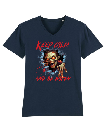 cu desene de Halloween - Keep calm and be eaten French Navy