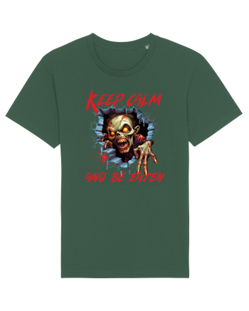 cu desene de Halloween - Keep calm and be eaten Bottle Green