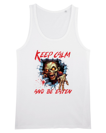 cu desene de Halloween - Keep calm and be eaten White