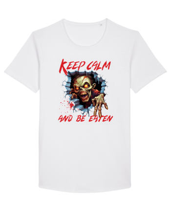 cu desene de Halloween - Keep calm and be eaten White