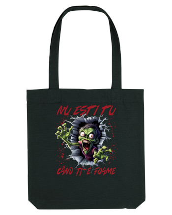 cu desene de Halloween - Nu esti tu cand ti-e foame Black