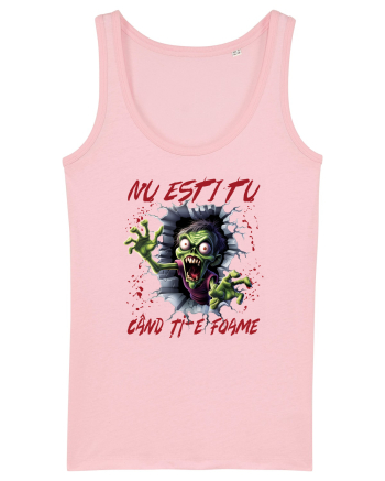 cu desene de Halloween - Nu esti tu cand ti-e foame Cotton Pink