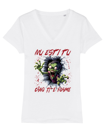 cu desene de Halloween - Nu esti tu cand ti-e foame White